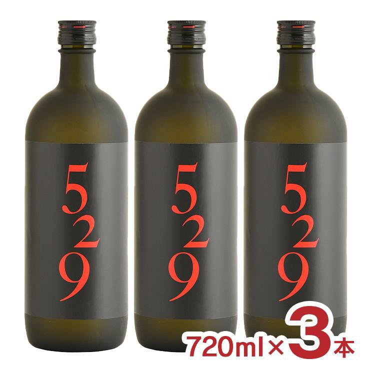 麦焼酎 大島酒造 本格焼酎 529 麦 20度 720ml 3本