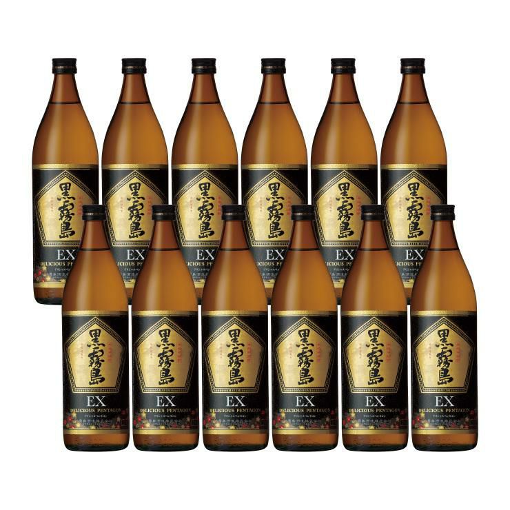  霧島酒造 乙 25度 黒霧島EX 900ml 12本