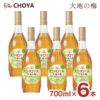 梅酒 ザ・チョーヤ 大地の梅 700ml 6本