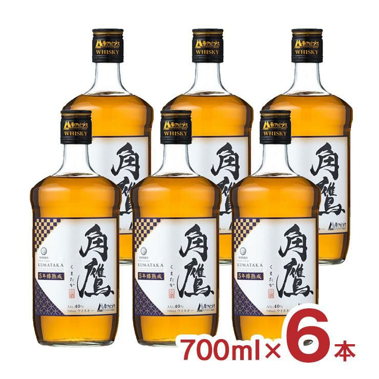 角鷹 （くまたか） 5年熟成 700ml 6本 