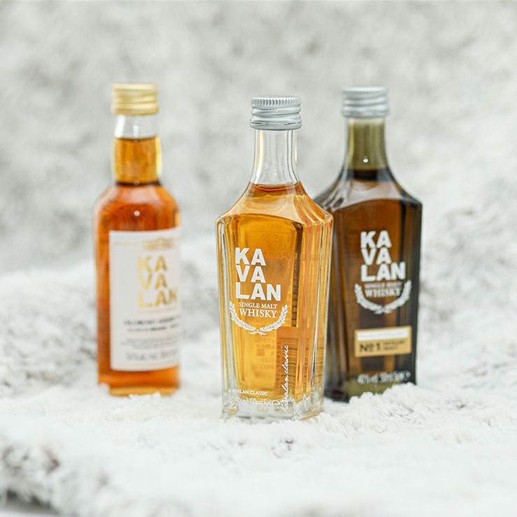 台湾ウイスキー カバラン ミニチュア 3種セット 3本 