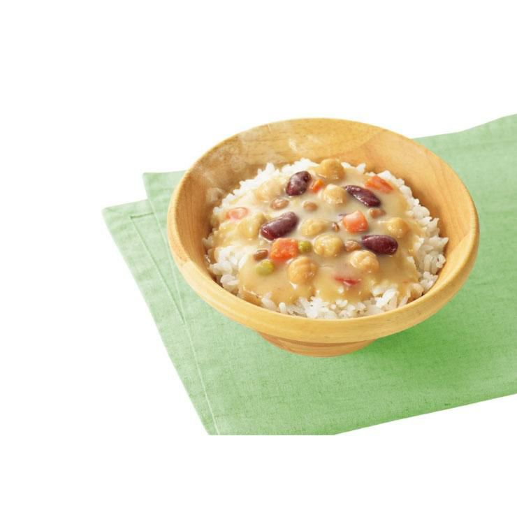 ホリカフーズ レスキューフーズ 一食ボックス 豆スープリゾット 580g 12個