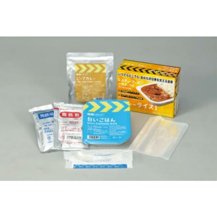 ホリカフーズ レスキューフーズ 一食ボックス カレーライス 380g 12個 