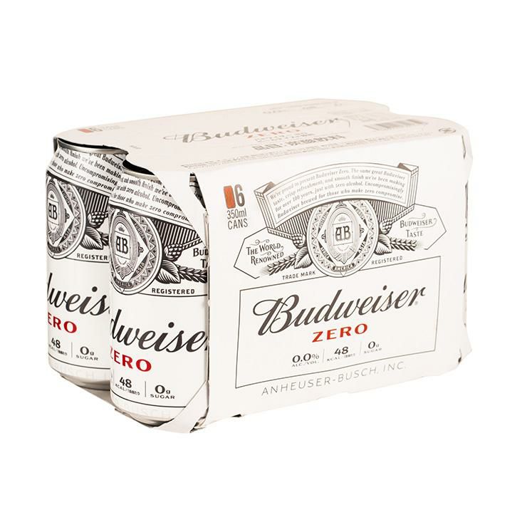 ノンアルコール ビール バドワイザー ゼロ 缶 350ml 24本
