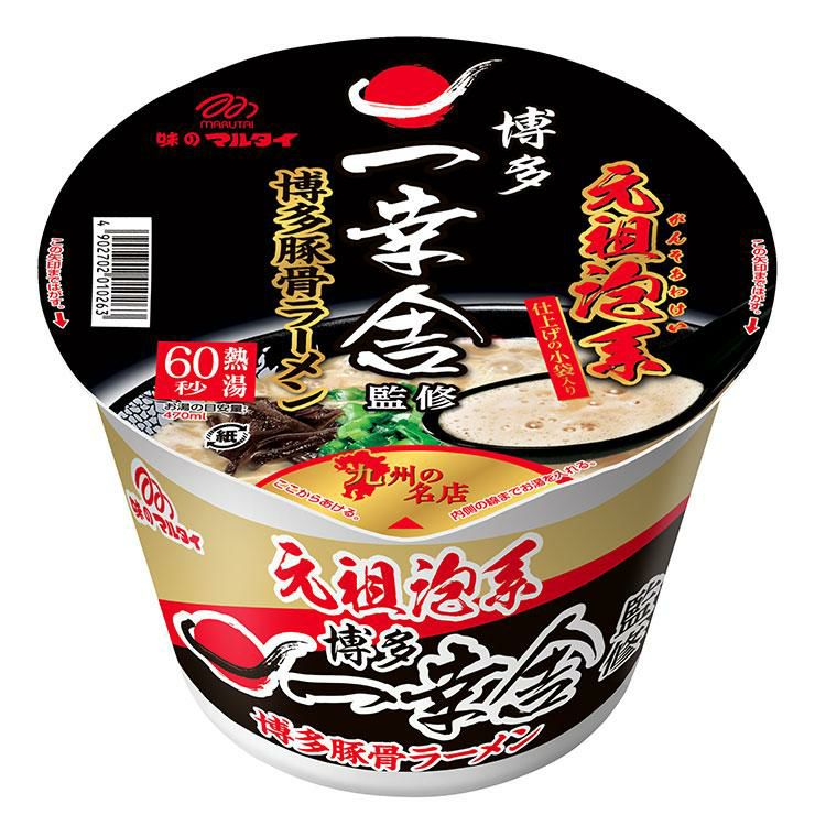 マルタイ 元祖泡系 一幸舎監修 豚骨ラーメン 109g 12個 