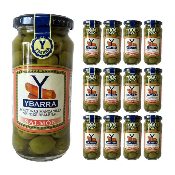 イバラ スタッフドオリーブ サーモン 240g 12個