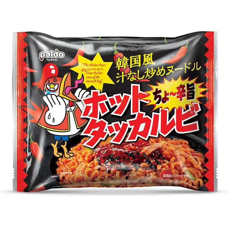 韓国 PALDO パルド 汁なし激旨辛 ホット タッカルビ 炒めヌードル 140g 20袋 