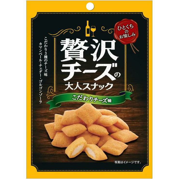 菊屋 贅沢チーズの大人スナック こだわりチーズ味 35g 12個