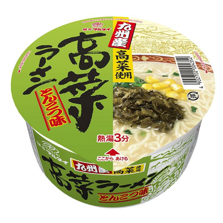マルタイ 九州産高菜ラーメン 89g 12個