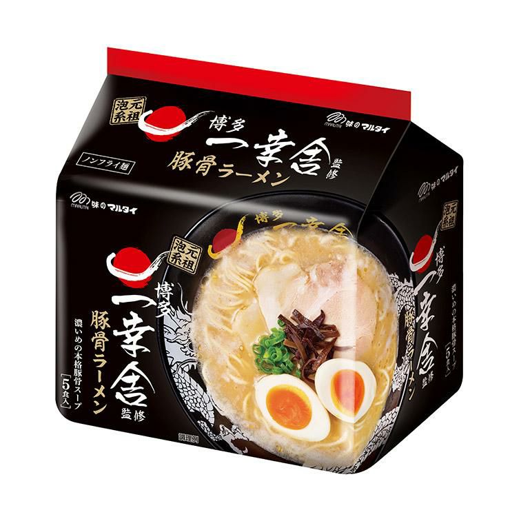 マルタイ 一幸舎監修 豚骨ラーメン 5食入 6個