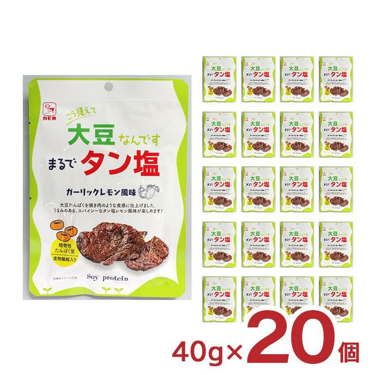 カモ井食品 まるでタン塩 40g 20個