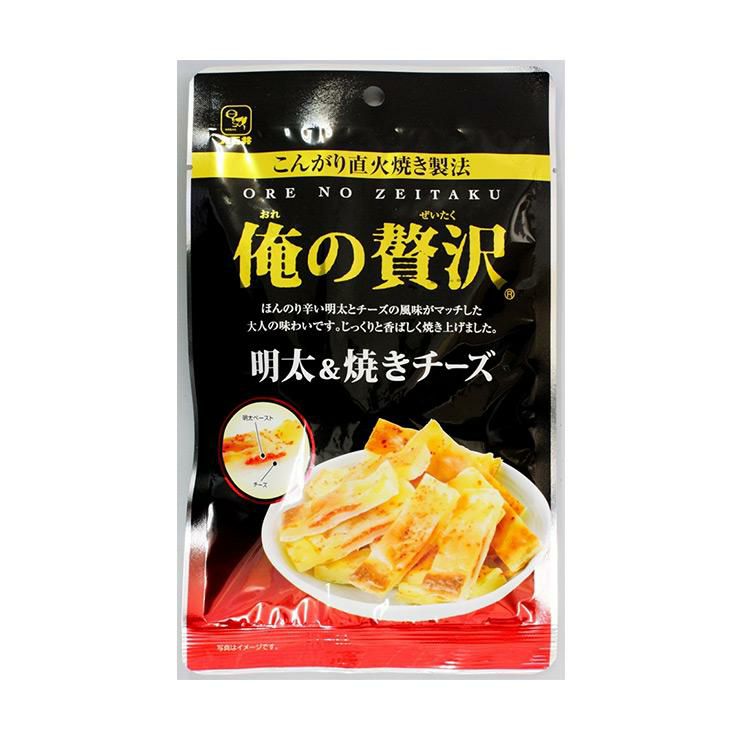 カモ井食品 俺の贅沢 明太＆焼きチーズ 40g 10個