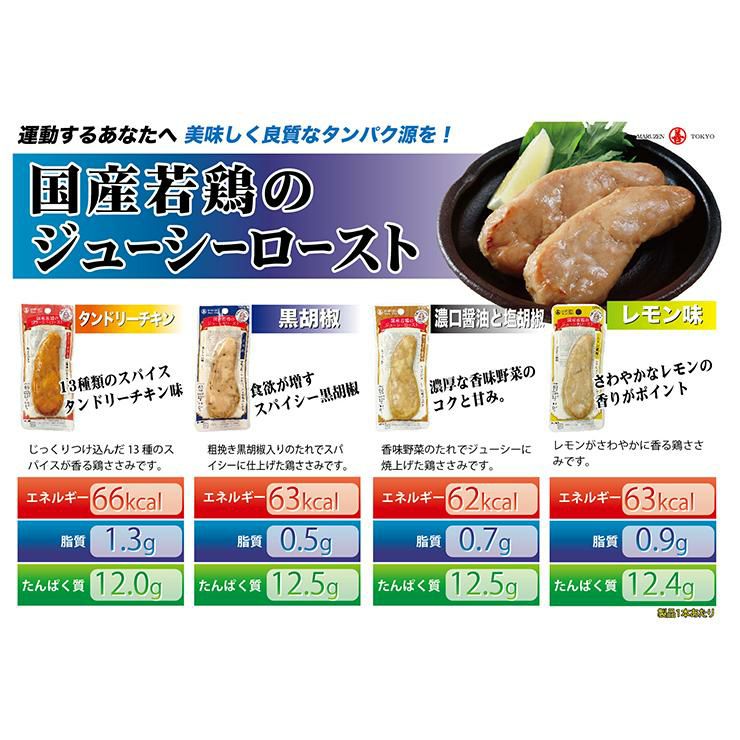 国産若鶏のジューシーロースト タンドリーチキン味 20本 