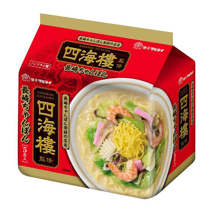 マルタイ 四海樓監修 長崎ちゃんぽん 5食入 6個