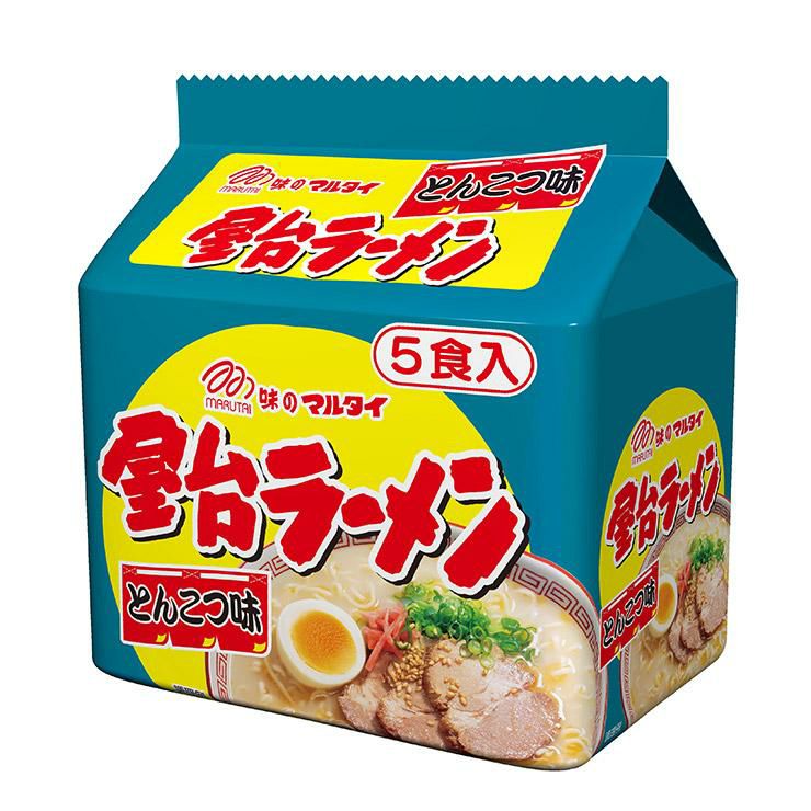 ルタイ 屋台ラーメンとんこつ味 5食入 6個