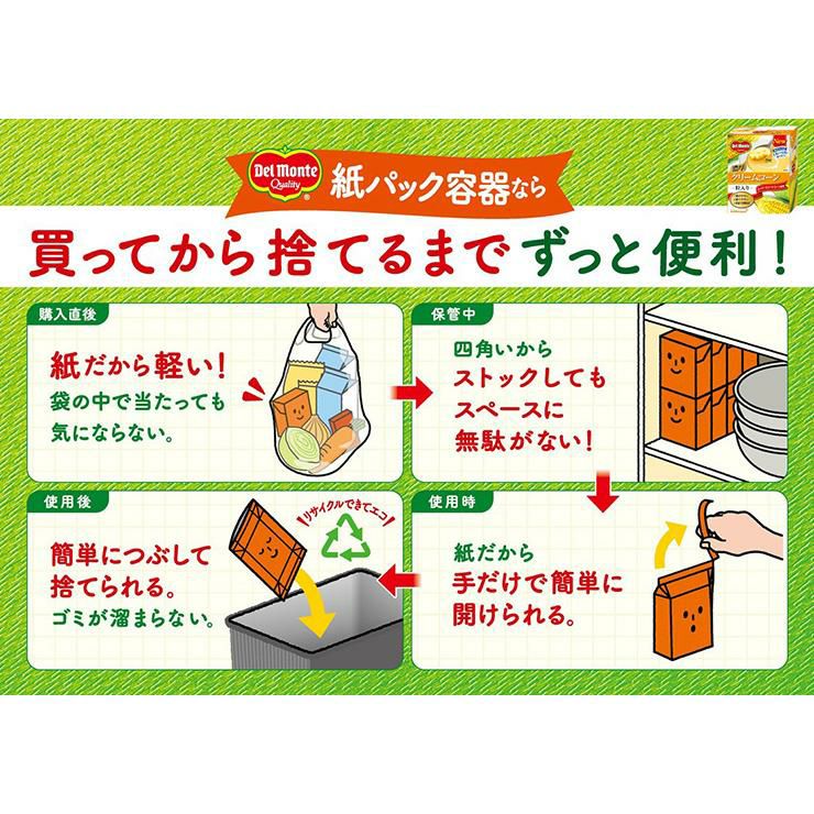 ルモンテ コーン 濃厚クリームコーン粒入り 380g 24個 キッコーマン