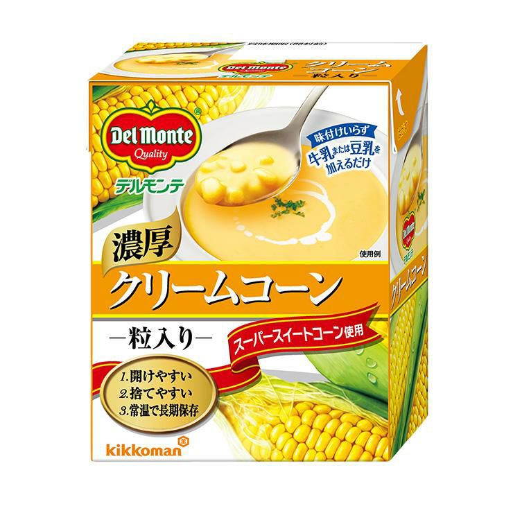 ルモンテ コーン 濃厚クリームコーン粒入り 380g 24個 キッコーマン