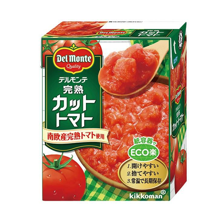 デルモンテ カットトマト 完熟カットトマト 388g 12個 キッコーマン