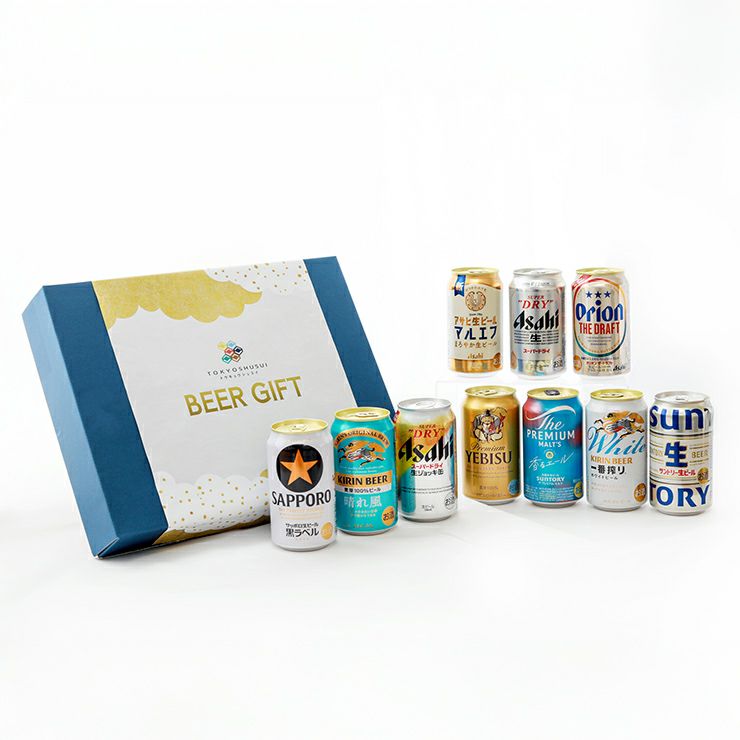 定番ビール飲み比べ ギフトセット 350ml 10本 