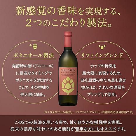 香り系焼酎 4本セット KIRISHIMA NO.8 だいやめ CHILL GREEN 白岳 KAORU 