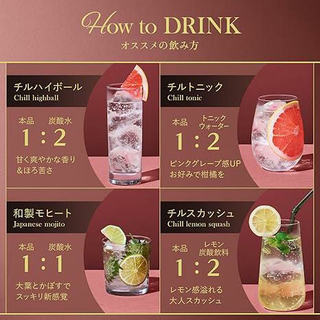 香り系焼酎 4本セット KIRISHIMA NO.8 だいやめ CHILL GREEN 白岳 KAORU 