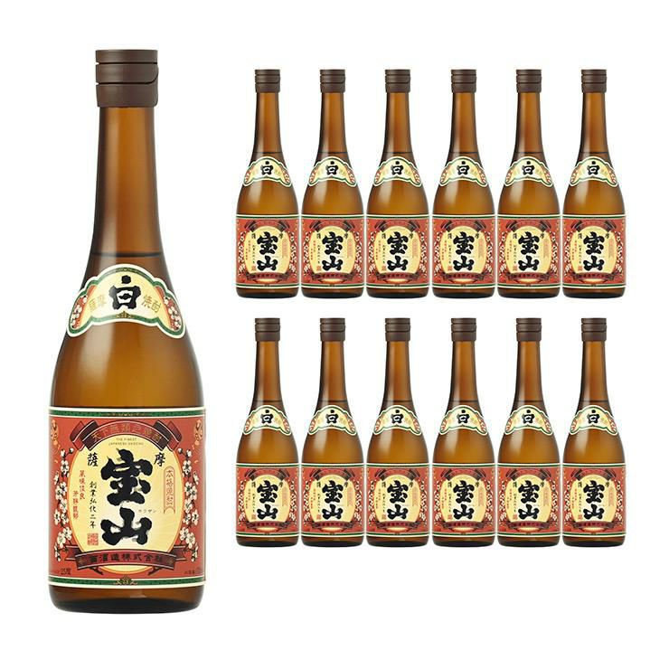 西酒造 薩摩宝山 白麹 芋 720ml 12本