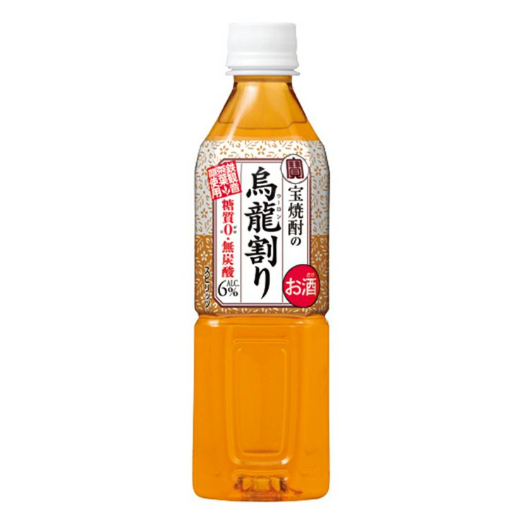 宝焼酎の烏龍割り 500ml ペット 48本