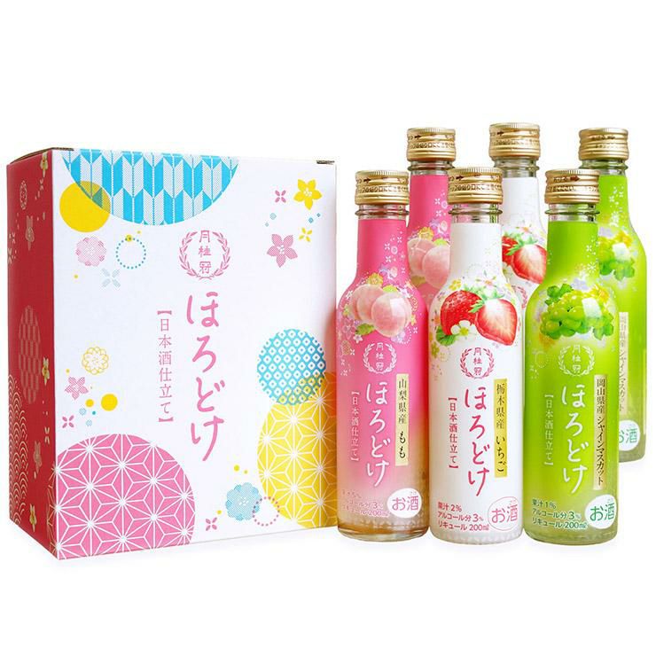 月桂冠 ほろどけ 200ml 6本 和リキュール 日本酒