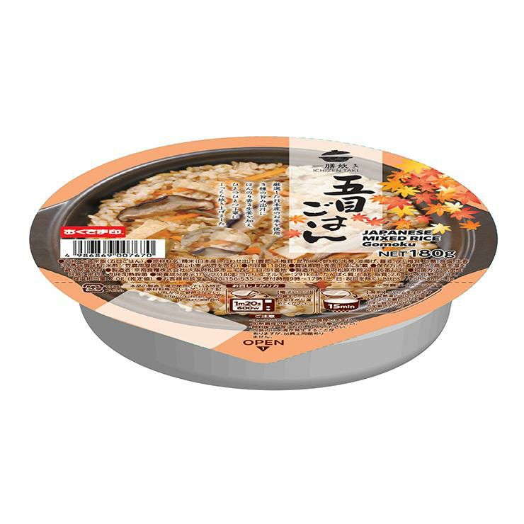 幸南食糧 一膳炊き 五目ごはん 180g 18個 パックご飯 レトルト おくさま印