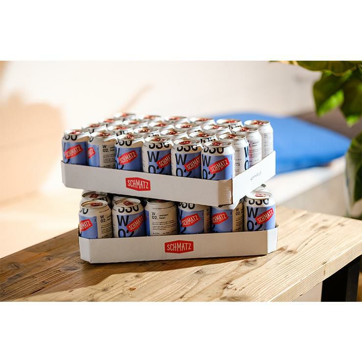 シュマッツヴァイツェン缶330ml24本1ケース
