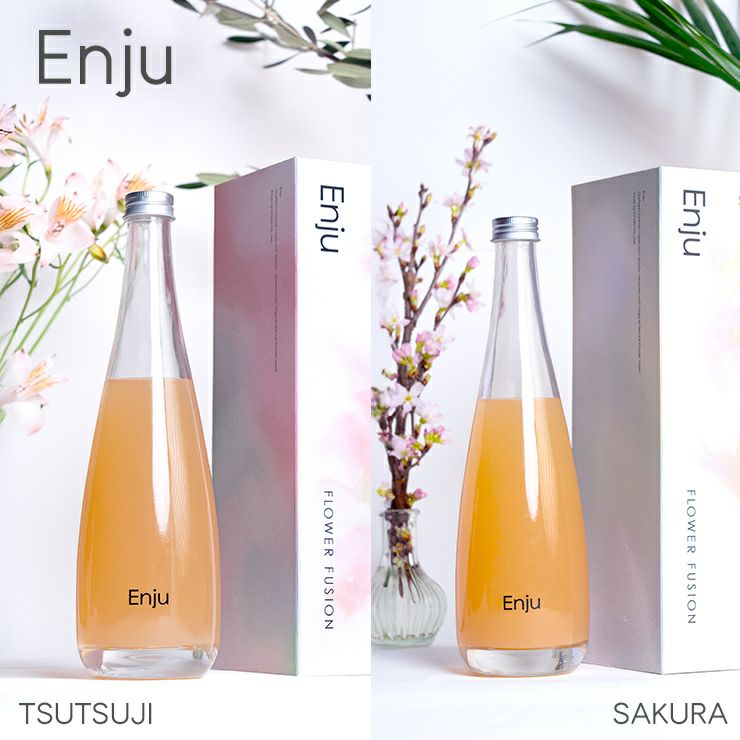  花から造るお酒 【セット】Enju TSUTSUJI SAKURA 500ml 2本