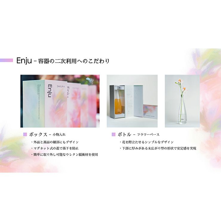  花から造るお酒 【セット】Enju TSUTSUJI SAKURA 500ml 2本