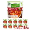 カゴメ ごろっとお豆のチリトマトスープ 250g 10袋