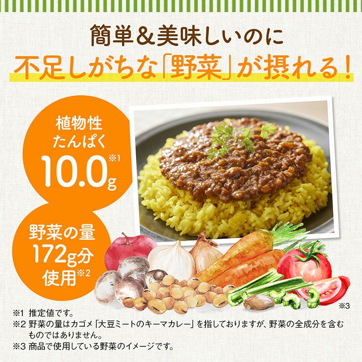 カゴメ プラントベース カレー 4種 各3袋セット