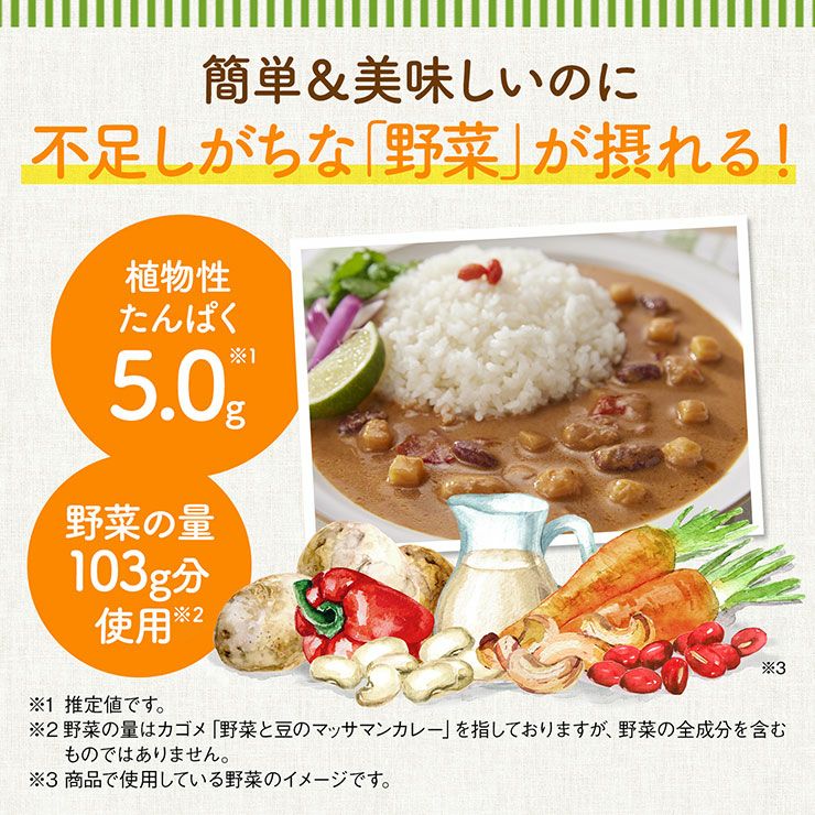 カゴメ プラントベース カレー 4種 各3袋セット