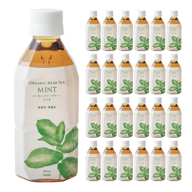 nash オーガニック ハーブティー ミント 350ｍl 24本 