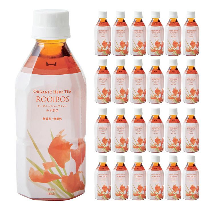 nash オーガニック ハーブティー ルイボス 350ｍl 24本