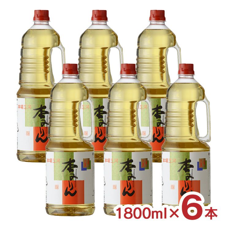 九重味醂 本みりん八重九重 手付ペットボトル 1800ml 6本