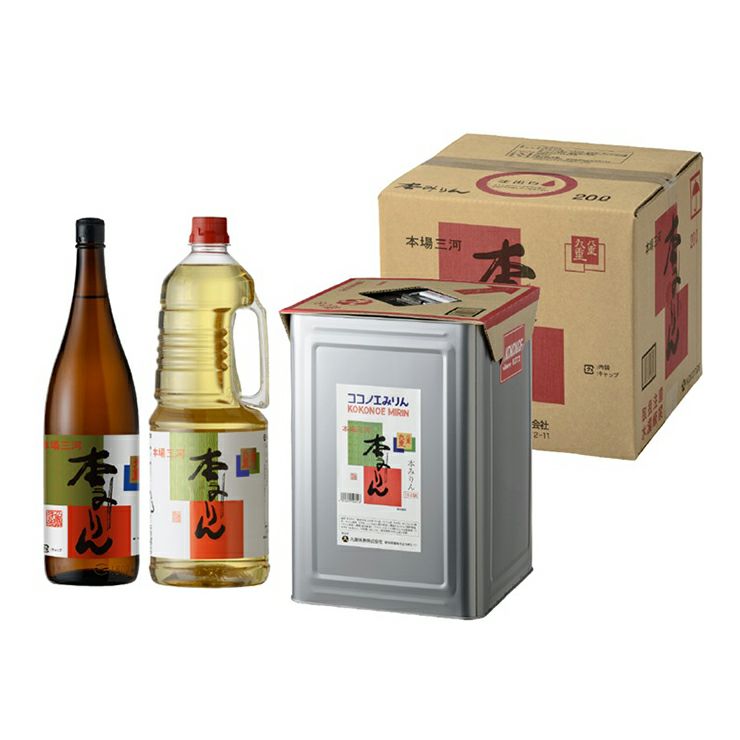 九重味醂 本みりん八重九重 手付ペットボトル 1800ml 6本