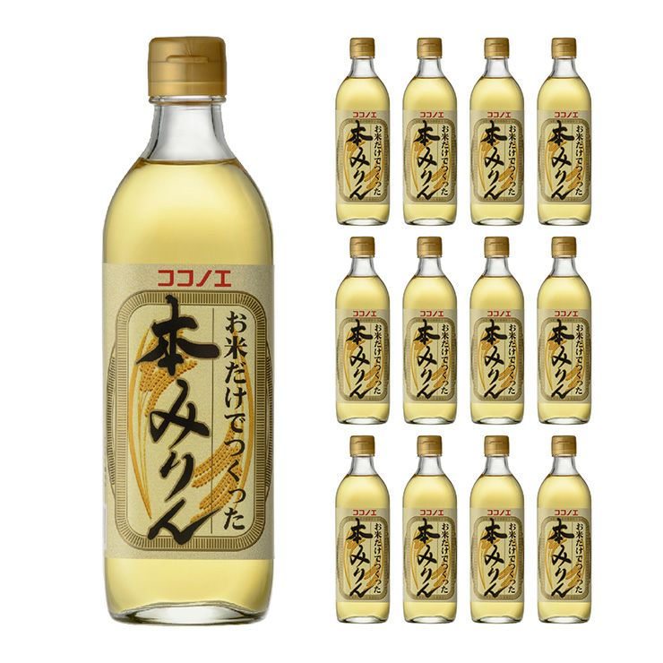  九重味醂 お米だけでつくった本みりん びん 500ml 12本