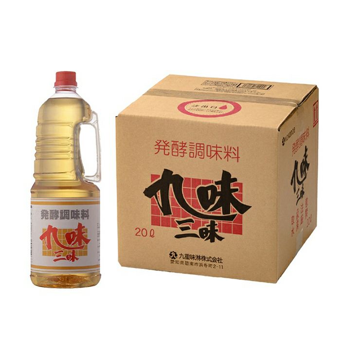 九重味醂 発酵調味料 九味三昧 キュービーテナー 20L 1個
