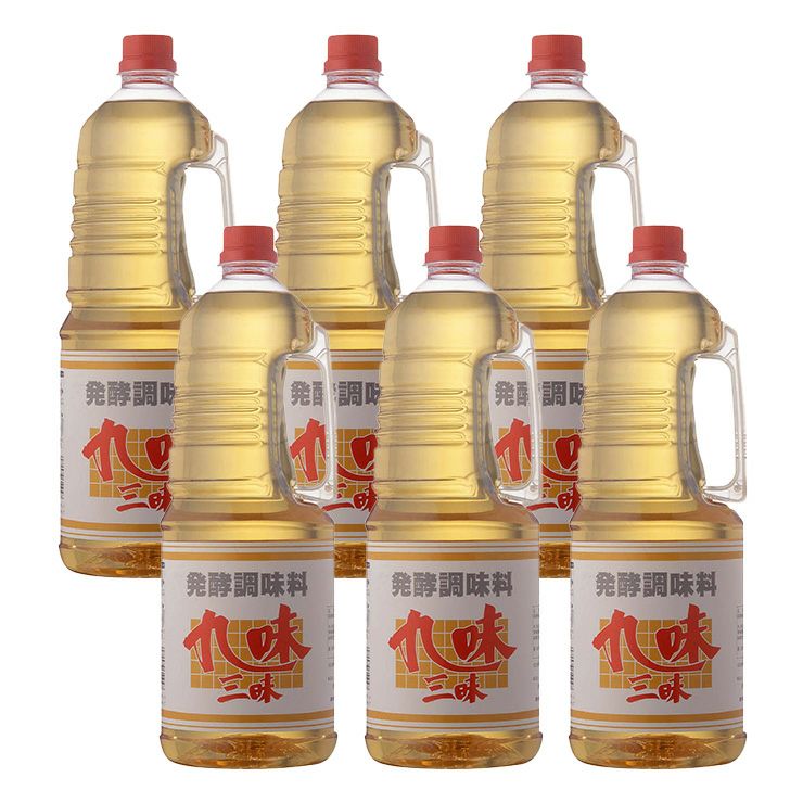 九重味醂 発酵調味料 九味三昧 手付ペットボトル 1800ml 6本