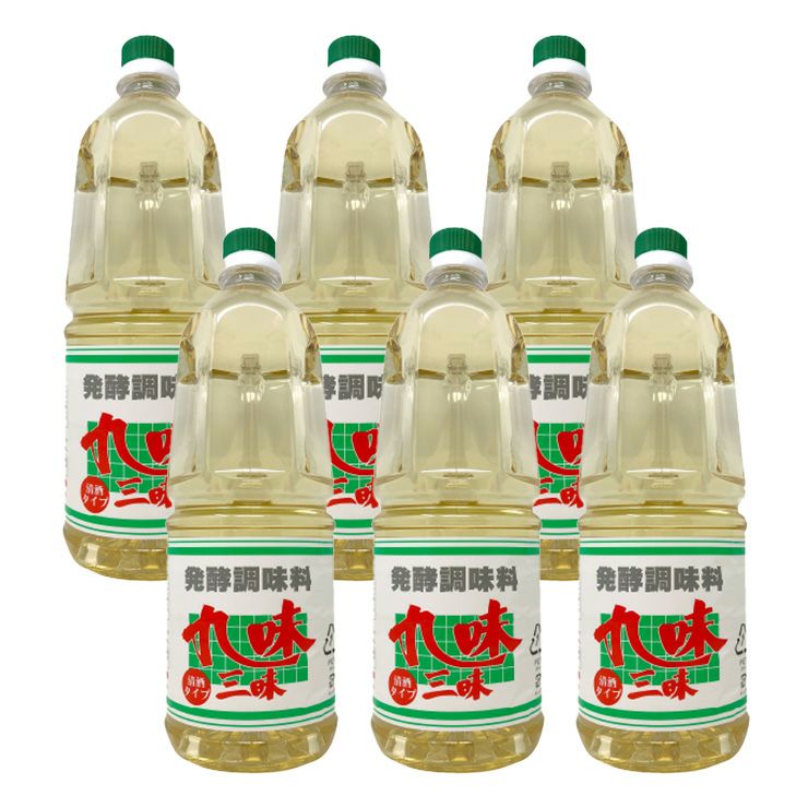 九重味醂 発酵調味料 九味三昧清酒タイプ 手付ペットボトル 1800ml 6本