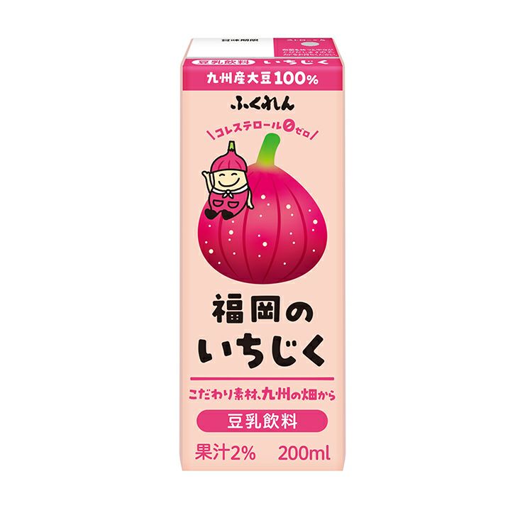 ふくれん 豆乳飲料 いちじく 200ml 24本 
