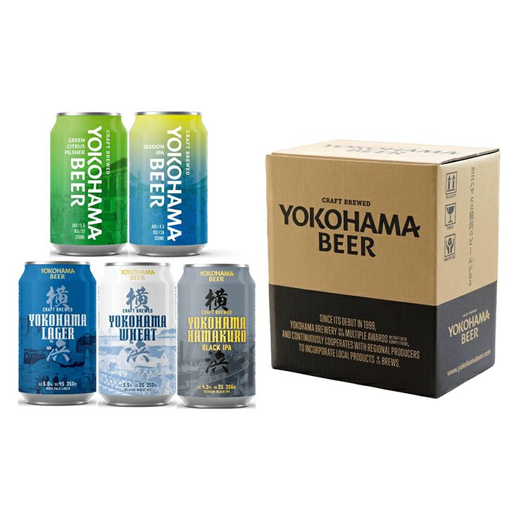 横浜ビール 5種 飲み比べセット 350ml 缶 アソート ギフト