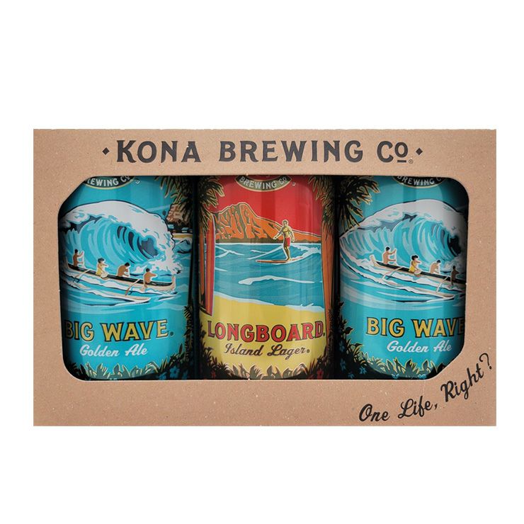 KONA コナビール 3缶セット 355ml B2L ハワイ