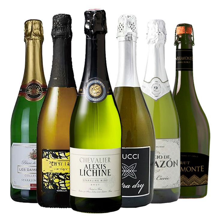 スパークリングワイン 6本 飲み比べセット 6種各1本 金賞 泡 瓶 ギフト