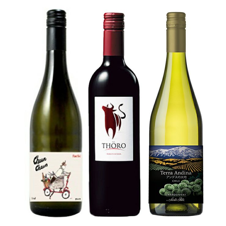  赤・白・スパークリング ワイン 12本セット