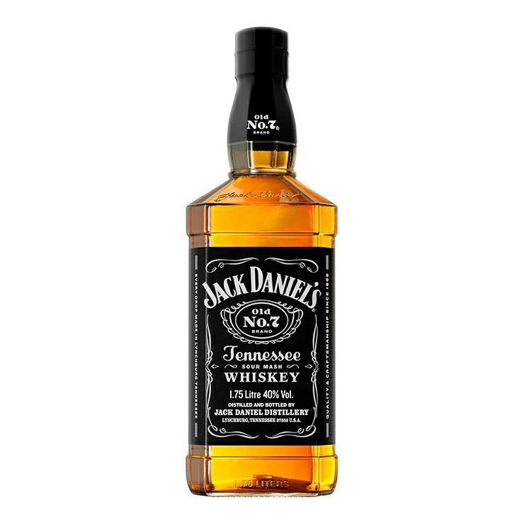 ブラウンフォーマン ジャックダニエル ブラック 1750ml 6本 