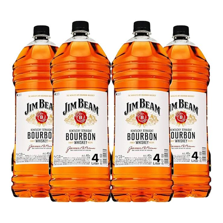 ジム・ビーム ボトル 4000ml 4本 ハイボール 大容量 家飲み